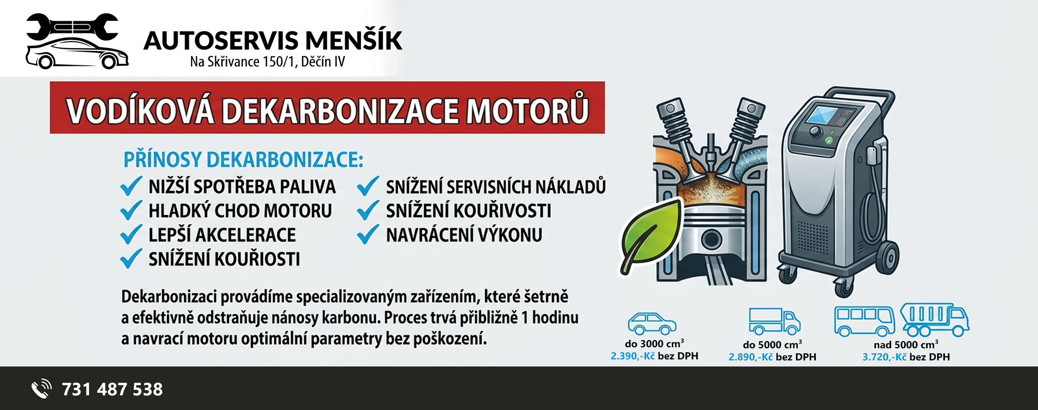 Dekarbonizace motoru